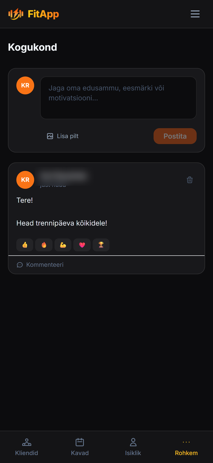 Kogukond ja suhtlus